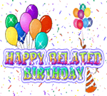 Belated Birthday