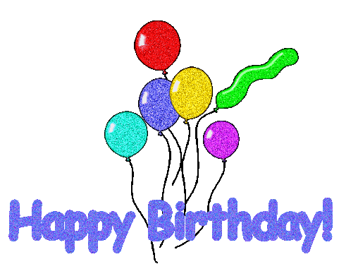 animated happy birthday balloons. happy birthday balloons gif.