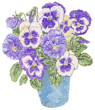 flowers images. Purple Glittering Flowers In