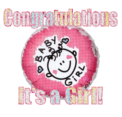 Congratulations It's a girl!