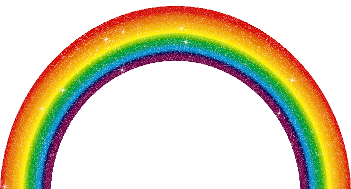 rainbow animated clipart - photo #26