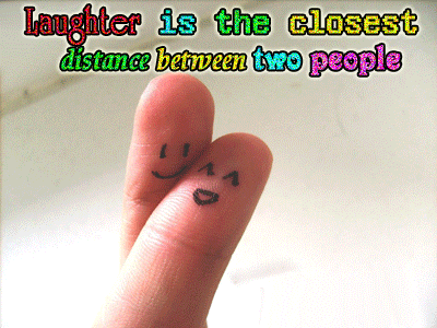 Laughter Is The Closest Distance Between Two People-DG123099