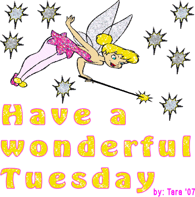 Have A Wonderful Tuesday Tinkerbell Image