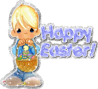 Happy Easter With Boy