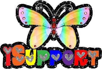 Colourful Shining Butterfly Graphic!