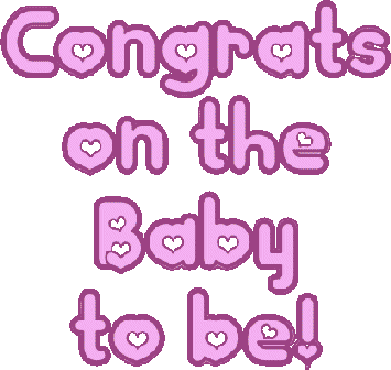 Congrats on the baby to be!