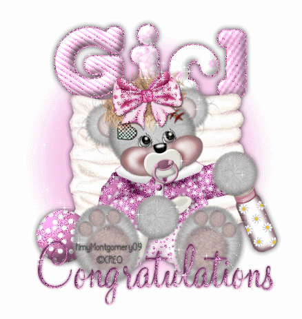 Congratulations Girl graphic