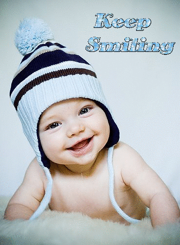 Cute baby-keep Smiling