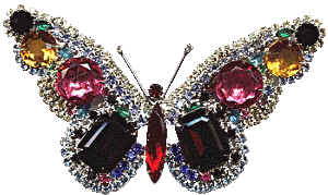 Glittering Butterfly Graphic