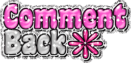 Glittering Comment Back Graphic