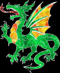 Glittering Dragon Graphic