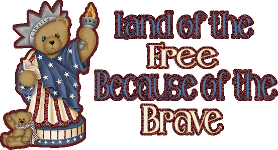 Land of the free Bcoz of the brave