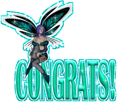 Starry Congrats Graphic