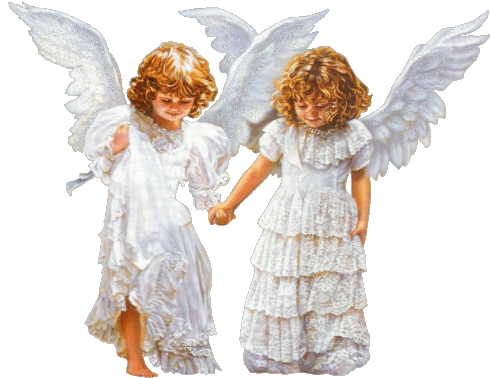 Two Beautiful Angel Sisters