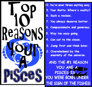 10 Reason -Pisces