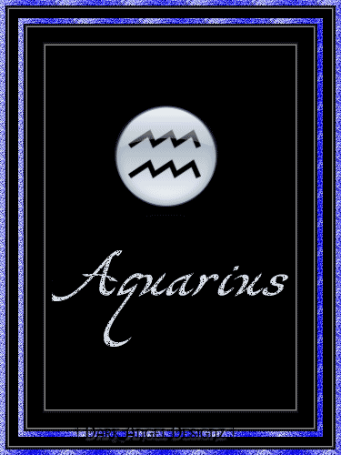 Aquarius Zodiac Graphic