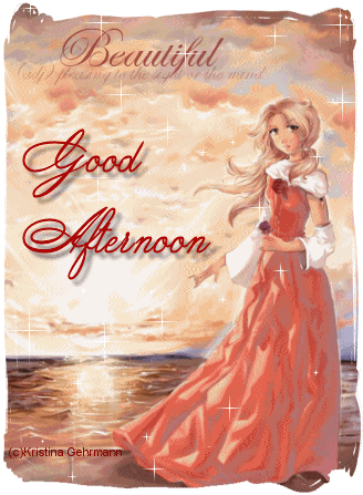 Beautiful Good Afternoon Graphic
