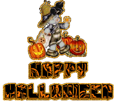 Enticing Happy Halloween Glitter