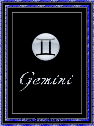 Gemini Zodiac Graphic