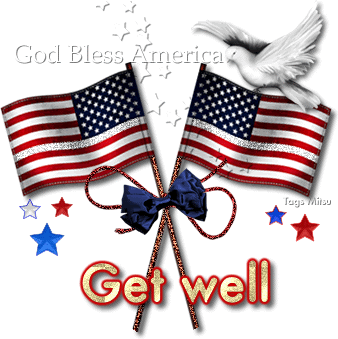 God Bless America-Get well Soon