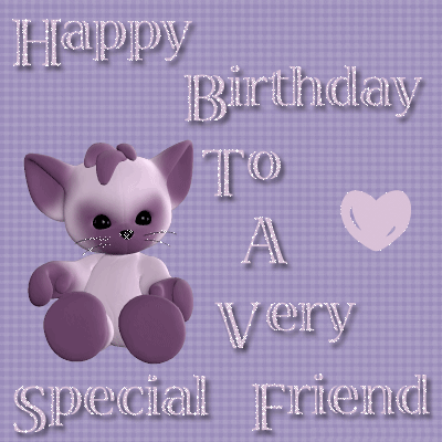 Happy Birthday To A Very Special Freind