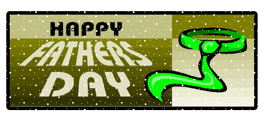 Happy Fathers Day Green Tie