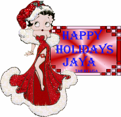 Happy Holidays Jaya