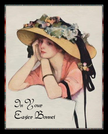 In your easter bonnet