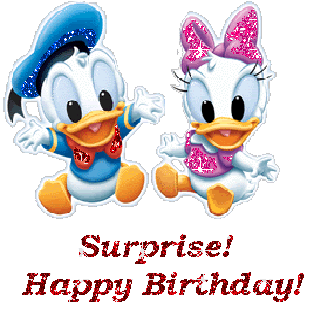 Surprise happy Birthday!