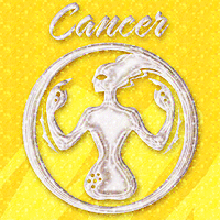 Yellow Cancer Graphic