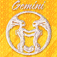 Yellow Gemini garphic
