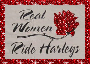 Real Woman-Ride Harley