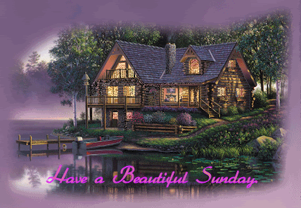 Have A Beautiful Sunday Glitter Image