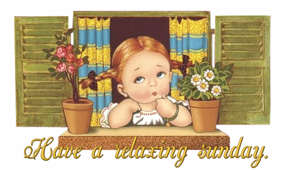Have A Relaxing Sunday Glitter