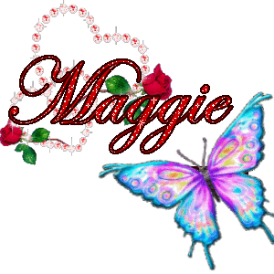 Maggie Butterfly Glitter