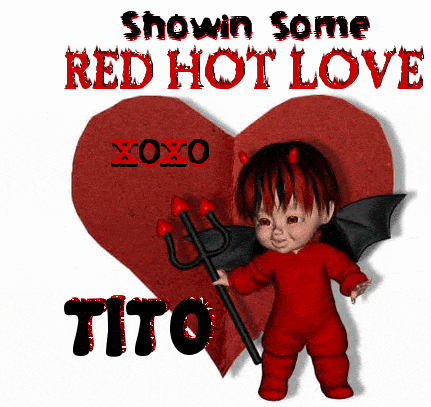 Showin Some Red Hot Love