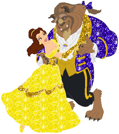Beast Dancing With Princess Graphic