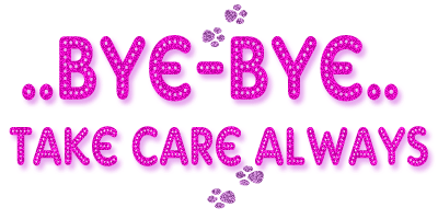 Bye Bye Take Care Always Graphic