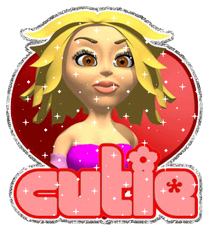 Cutie Girl Glitter Image