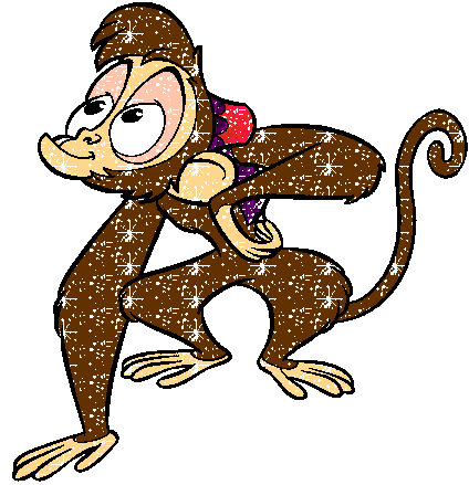Disney Cartoon Abu Graphic DesiGlitters