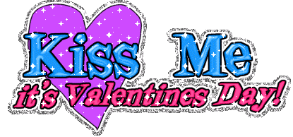 Kiss Me It's Valentines Day Graphic