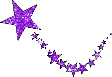 Purple Star Glitter