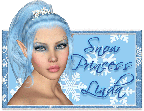 Snow Princess Linda Graphic