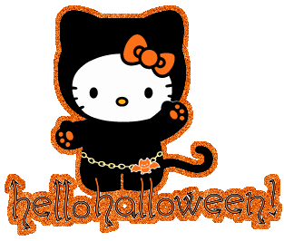 Sweet Kitty Happy Halloween Graphic
