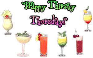 Happy Thirsty Thursday Glitter