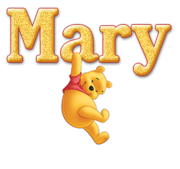 Pooh Mary Graphic