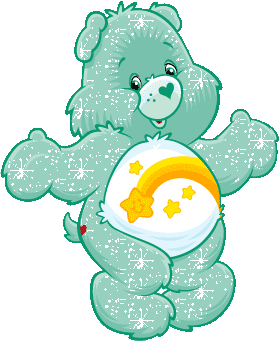 Green Pic Of Care Bear
