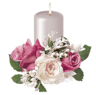 Beautiful Rosee With Candle
