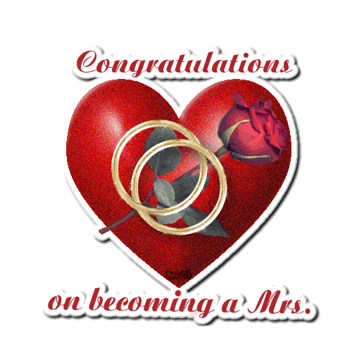 Congratulations On Becoming A Mrs.
