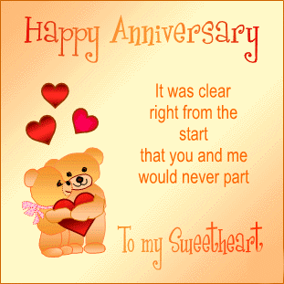 Happy Anniversary To My Sweetheart